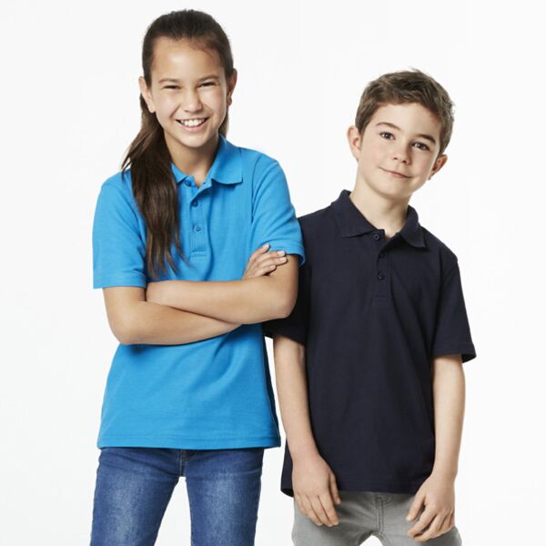 Biz Collection Kids Crew Polo Thumbnail